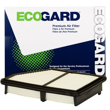 ECOGARD XA10496 Premium Engine Air Filter Fits 2016-2025 Honda Civic, 2023-2025 HR-V, 2014 Renault Trafic