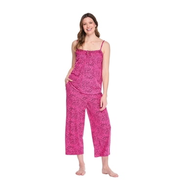 Pyjama 2 pièces avec capri George pour femmes