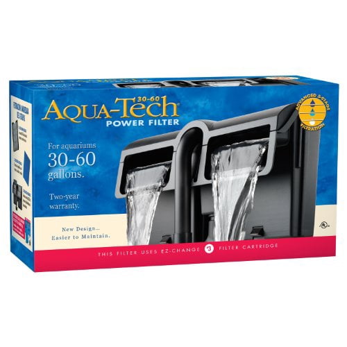 AquaTech Power Aquarium Filter, 30 to 60-Gallon Aquariums