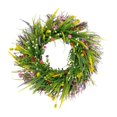 thumbnail image 2 of Lipstore Front Door Spring Wreath Durable Artificial Wreath for Window Party Festival Diameter 50CM, 2 of 8