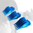 thumbnail image 3 of 3PCS / SET PROFESSIONAL HAIR LIMIT BODY LIMIT 32MM 38MM 38MM 51mm Cutting Cutter , Solid & Du - Blue, 3 of 8