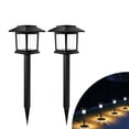 thumbnail image 4 of Dvkptbk Solar Lights 2 Pack Solar Lights Outdoor Water Resitant LED Lighting Solar Powered Outdoor Lights Solar Garden Lights for Patio Yard Lighting & Ceiling, 4 of 9