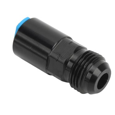 Fuel Hose Fitting, EFI Adapter Waterproof 6061-T6 Aluminum Alloy Push On For Fuel Filter Rails AN8-3/8in