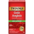 thumbnail image 2 of Twinings English Breakfast Decaffeinated Black Tea Bags, Smooth & Full-Bodied, 20 Count, 2 of 6