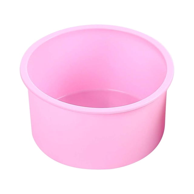 EGNMCR Popsicle Mold Chocolate Bar Mold 4 Inch Candy Color Round Cake DIY Baking Pan Cake Baking Pan