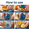 thumbnail image 4 of Manual Twi St Garlic - Versatile Rocking Rolling Mincer and Twister Chopper for Effortless Garlic and Squeezing, 4 of 8