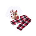 thumbnail image 2 of Pyjamas de Noël Assortis pour la Famille Ensemble Haut et Pantalon de Fête Pyjama, 2 of 5