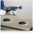 thumbnail image 2 of Unique Bargains 45mm Dry or Wet Drilling M10 Thread Sintered Diamond Core Drill Bits, 2 of 5