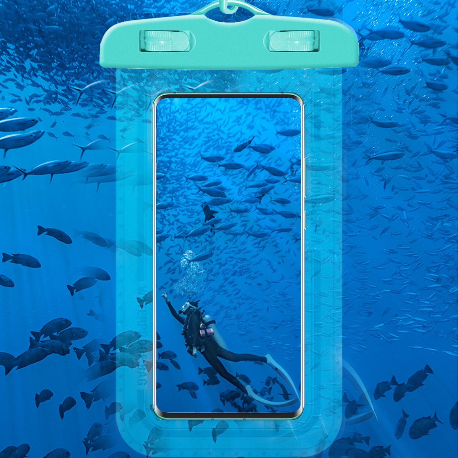 LSLJS Phone Case, Phone Bag With Detachable Lanyard, Phone Dry Bag for 12/11/SE/XS/XR 8/7/6Plus, S21/20/10/10+, Sports, Gym, Workout,Camping, Fitness, Workout & More Activities