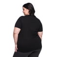 thumbnail image 3 of Lane Bryant Women'S Plus Crew-Neck T-Shirt, 3 of 6