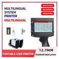 thumbnail image 3 of Smart Touch Screen Handheld Inkjet Printer Multilingual Printer Small Automatic Digital Encoding Batch Number Portable, 3 of 5