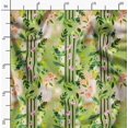 thumbnail image 2 of Soimoi Green polyester Crepe Fabric Leaf Floral Printed Craft Fabric by the Yard 42 Inch Wide, 2 of 6