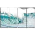 thumbnail image 2 of Massive Blue Waves Breaking Beach, 2 of 3