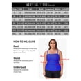 thumbnail image 3 of Ocean Blues Haut de Tankini Bandeau pour Femme, Haut de Maillot de Bain Froncé Seulement, Taille TTTG, 3 of 8