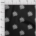 thumbnail image 1 of oneOone Polyester Lycra Fabric Leaves Block Print Sewing Fabric BTY 56 Inch Wide, 1 of 4