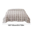 thumbnail image 2 of YIMWNYI Velvet Cotton Summer Quilt, Cooling Washed Cotton Quilt, Breathable Cotton Fiber Filling, Exquisite Pattern and Modern Style, Lightweight and Skin-Friendly Bedding, Perfect Summer Gift, 2 of 6