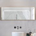 thumbnail image 4 of NeuType Full Length Mirror Floor Rectangle Gold 55"x16", 4 of 9