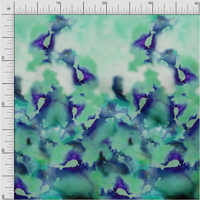 oneOone Tissu Polyester Lycra Texture Panneau Tissu Imprimé au Mètre 56 Pouces de Large