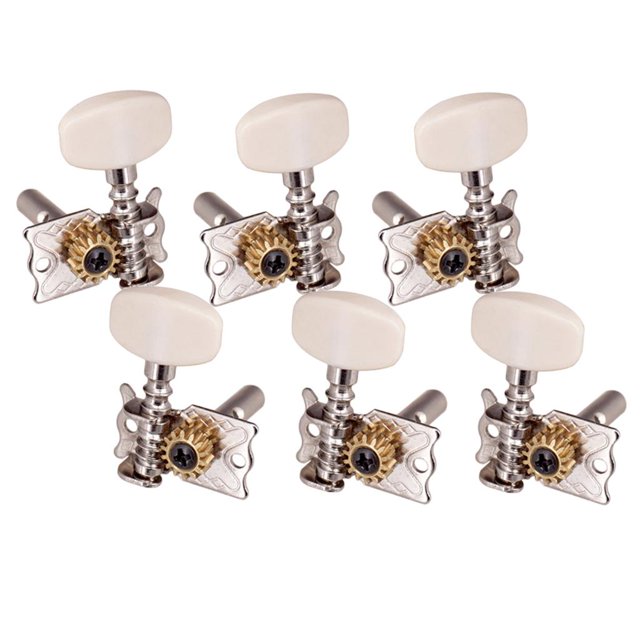 6 Pack Têtes de Machine à Guitare 3L3R pour Guitare Classique Acoustique