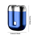 thumbnail image 2 of HHBEAUTY Portable Mini Shaver Electric, IPX7 Waterproof Multifunctional Mini Dry Shaver Men's Electric, Capsule Shaver, Deep Cleaning Shaver Men, 2 of 9