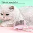 thumbnail image 5 of EGNMCR Bathroom Accessories Pet Grooming Brush Double Sided Shedding And Dematting Undercoat Rake Comb For Dogs And Cats Extra Wide Dog Grooming Brush Dog Shedding Brush cat Grooming Brush, 5 of 5
