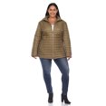 thumbnail image 4 of White Mark Manteau Matelassé pour Femme, 4 of 6