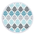 thumbnail image 2 of CEHVOM Round Printed Microfiber Beach Towel Super Lightweight Colorful Bath Towel Sandproof Beach Blanket Beach Mat Multi-Purpose Towel For Travel Swimming Pool Clearance, 2 of 7