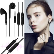 WIFKLSIIPG Earphones in Ear Headphones with Microphone 3.5mm Wired Earbuds for Ios and Android Smartphones Laptops Mp3 Gaming Walkman