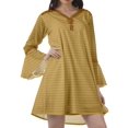 thumbnail image 3 of Moomaya Robes de Plage Imprimées Femmes Robe Aguichant Robes Mini Brodées pour Femmes, 3 of 4