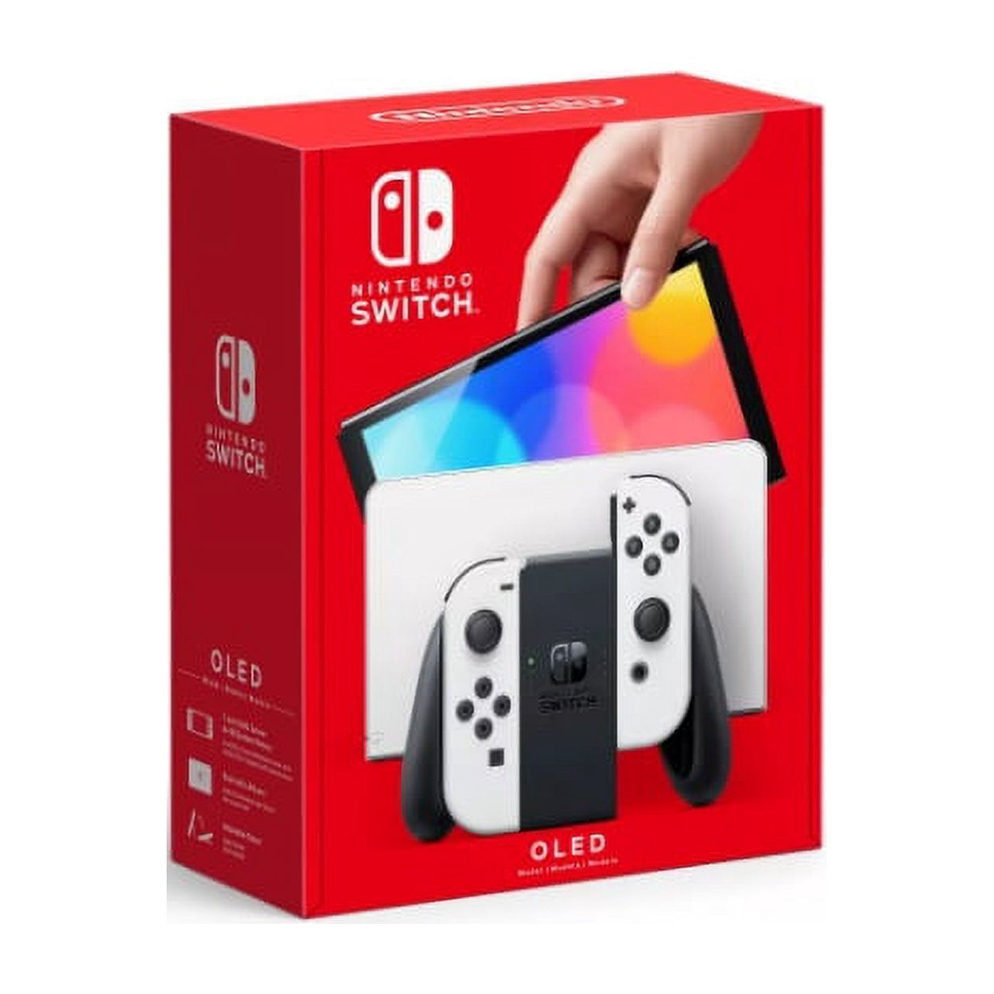 Refurbished Nintendo HEGSKAAAA OLED w/ White Joy-Con White