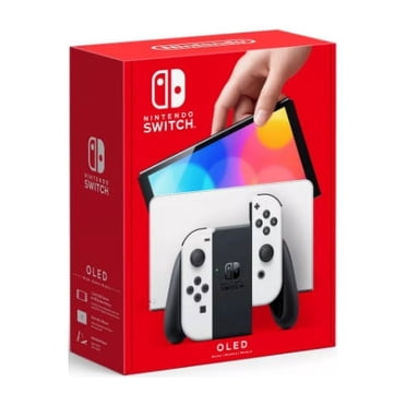 Nintendo Switch (OLED model) w/ Neon Red & Neon Blue Joy-Con