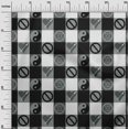 thumbnail image 3 of oneOone Polyester Spandex Black Fabric Craft Projects Decor Fabric Printed By The Yard 56 Inch Wide, 3 of 5