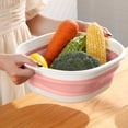 thumbnail image 2 of Bdday Storage Cabinet Massage Foot Bath Bucket Foldable Large Household Simples Foot Bath Bucket Portable Footbath Retractable Kitchen Cabinet Storage, 2 of 6