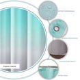 thumbnail image 4 of LSLJS Shower Curtain, Design and Polyester, Quick-Drying, Weighted Hem, Short Shower Curtains Set for Bathroom, Durable and Washable with 12 Hooks, Shower Curtain, 4 of 9