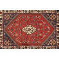 thumbnail image 1 of Ahgly Company Indoor Rectangle Traditional Dark Gold Brown Persian Area Rugs, 7' x 10', 1 of 6