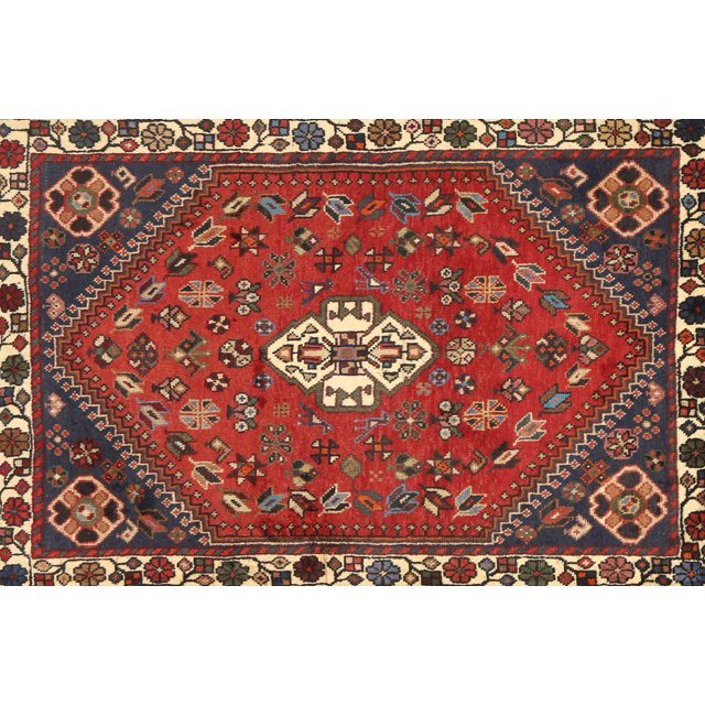 Ahgly Company Indoor Rectangle Traditional Dark Gold Brown Persian Area Rugs, 7' x 10'