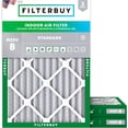 thumbnail image 1 of Filterbuy 20x23x2 Air Filter MERV 8 Dust Defense, HVAC AC Furnace Air Filters Replacement (3-Pack), 1 of 9