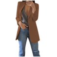 thumbnail image 1 of Cardigan à Poches Ouvertes pour Femmes Costume Formel Blouse à Manches Longues, 1 of 6