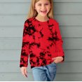 thumbnail image 4 of RXIRUCGD Chemises à Manches Longues pour Filles, Col Rond Mignon, Blouses Décontractées Élégantes (Rouge, Taille : 3 Ans), 4 of 6