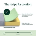 thumbnail image 3 of Spa Sensations by Zinus 5 inch Memory Foam Mattress, 3 of 9