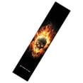 thumbnail image 3 of S SERENABLE Fire Longboard Skateboard Grip Tape Griptape Sheet Sand Paper Decal Flame, 3 of 7