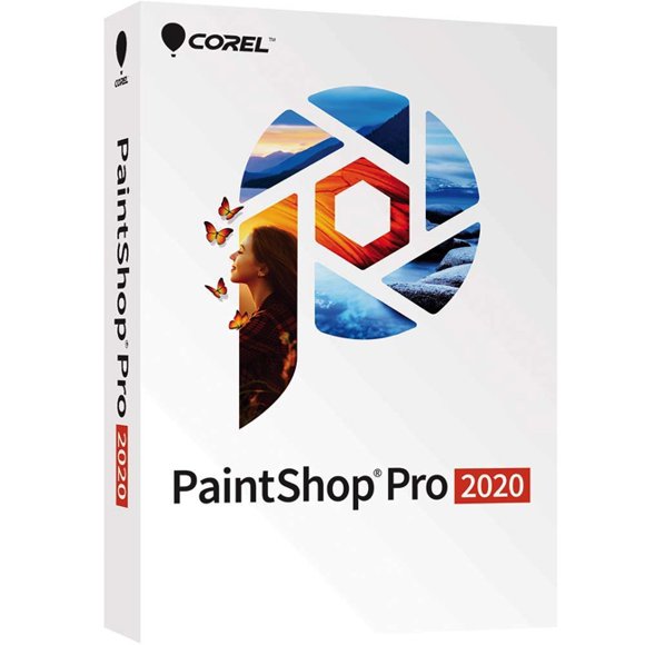 Refurbished Corel PSP2020EFMBAM PaintShop Pro 2020 Photo Editing and Graphic Design Software (PC)