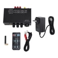 thumbnail image 2 of 2.1 Channel Stereo Amplifier, 30Wx2+60W Bluetooth 5.1 HiFi Digital Subwoofer Amplifier Receiver with Remote Control, Suitable for 4 to 16 Inch Passive Speakers, 2 of 7