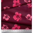 thumbnail image 2 of Soimoi Moss Georgette Fabric Artistic Flower Print Sewing Fabric Yard 42 Inch Wide, 2 of 3