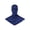 Navy, variant on Jovati Winter Cycling Face Mask for Women, Full Face Coverage Balaclava with Breathable Polyester-Spandex Blend, Windproof Thermal Neck Gaiter, 5-Way Wearable Ski Mask, One Size Fits Most