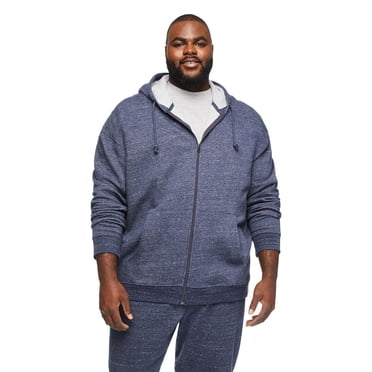 George Big Men's Full-Zip Hoodie