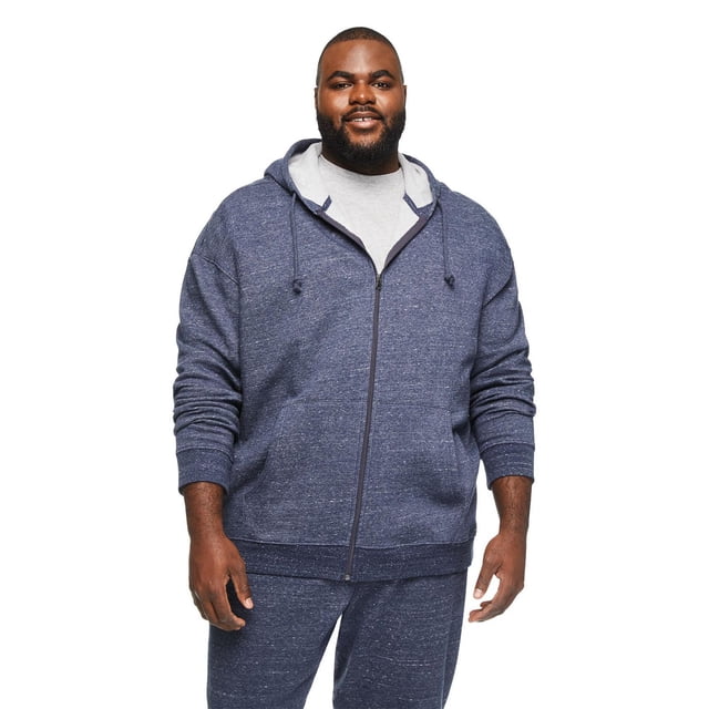 George Big Men's Full-Zip Hoodie