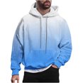 thumbnail image 1 of Rbaofujie Chandails pour Hommes Hommes Décontracté Mode Chandails à Capuche Col Rond Imprimé Chandail à Enfiler Manches Longues Hauts Chandail Chandails à Capuche pour Hommes Graphique, 1 of 6