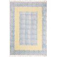 thumbnail image 1 of Casavani Hand Made Durrie Home Dcor Area Rug, Blue 4x6 Ft, 1 of 6