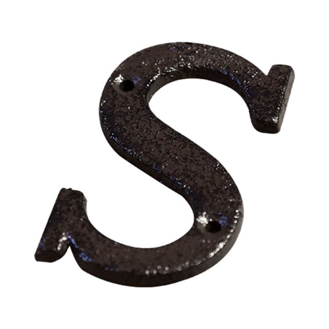relayinert House Sign With Retro 3D Wide Range Of Uses And Durable Weather-resistant Metal House Numbers Retro 3D Sign S 1Set